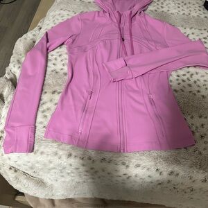 lululemon athletica Pink Zip-Up Jacket, pretty color.